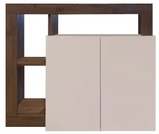 Comodă LENOR cașmir/stejar