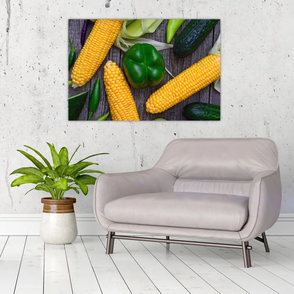 Tablou cu legume (90x60 cm)