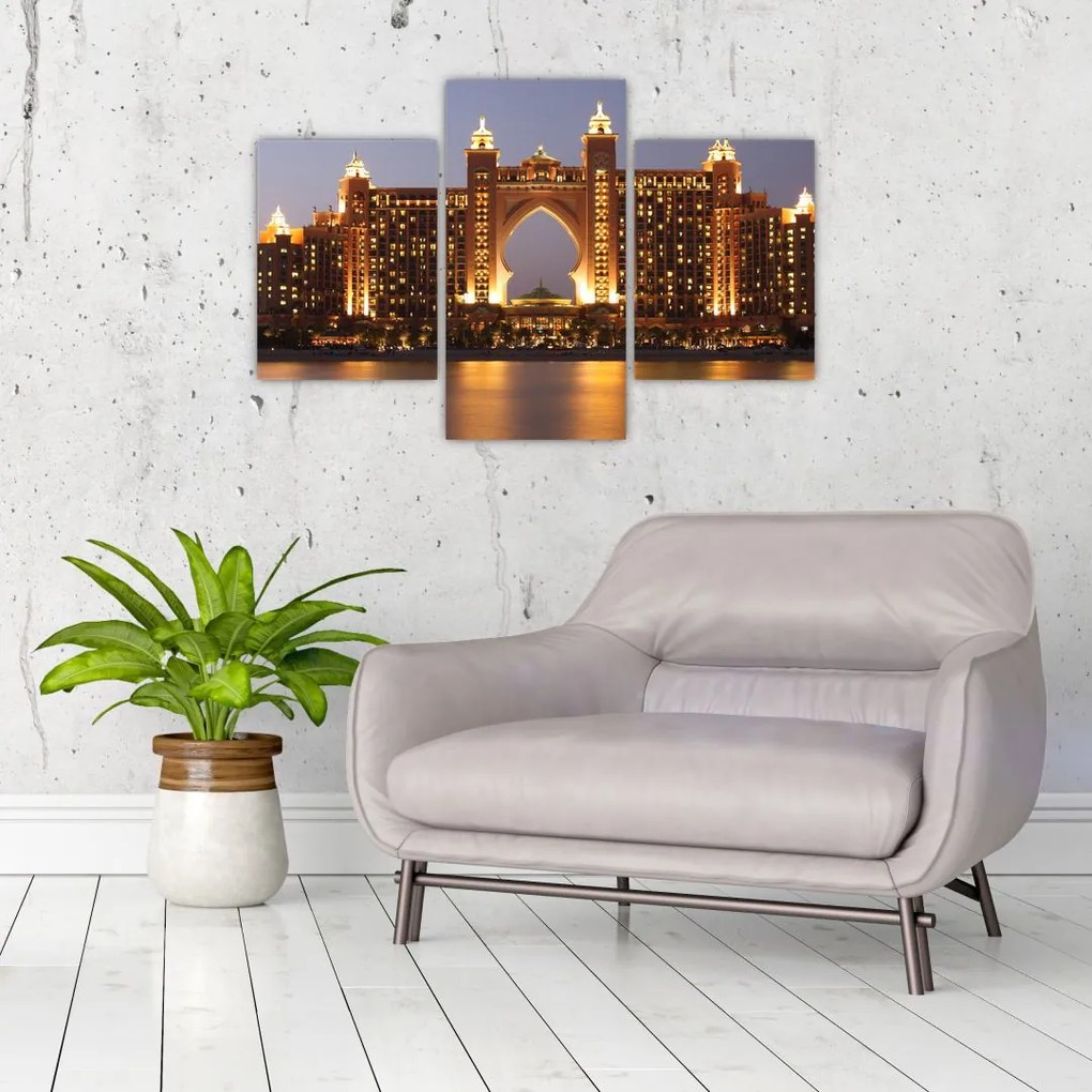 Tablou construcției în Dubai (90x60 cm)