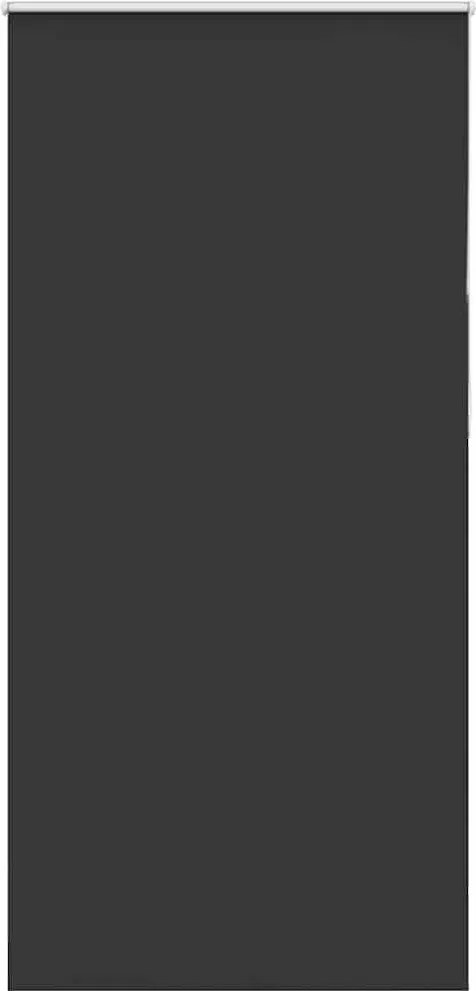 vidaXL Jaluzea cu role opace negru 105x230 cm lățime material 100,7 cm