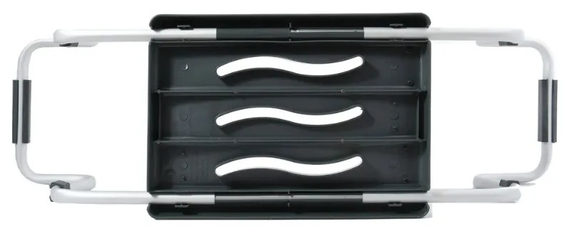 Spirella Scaun de baie reglabil, gri, 50-65 cm