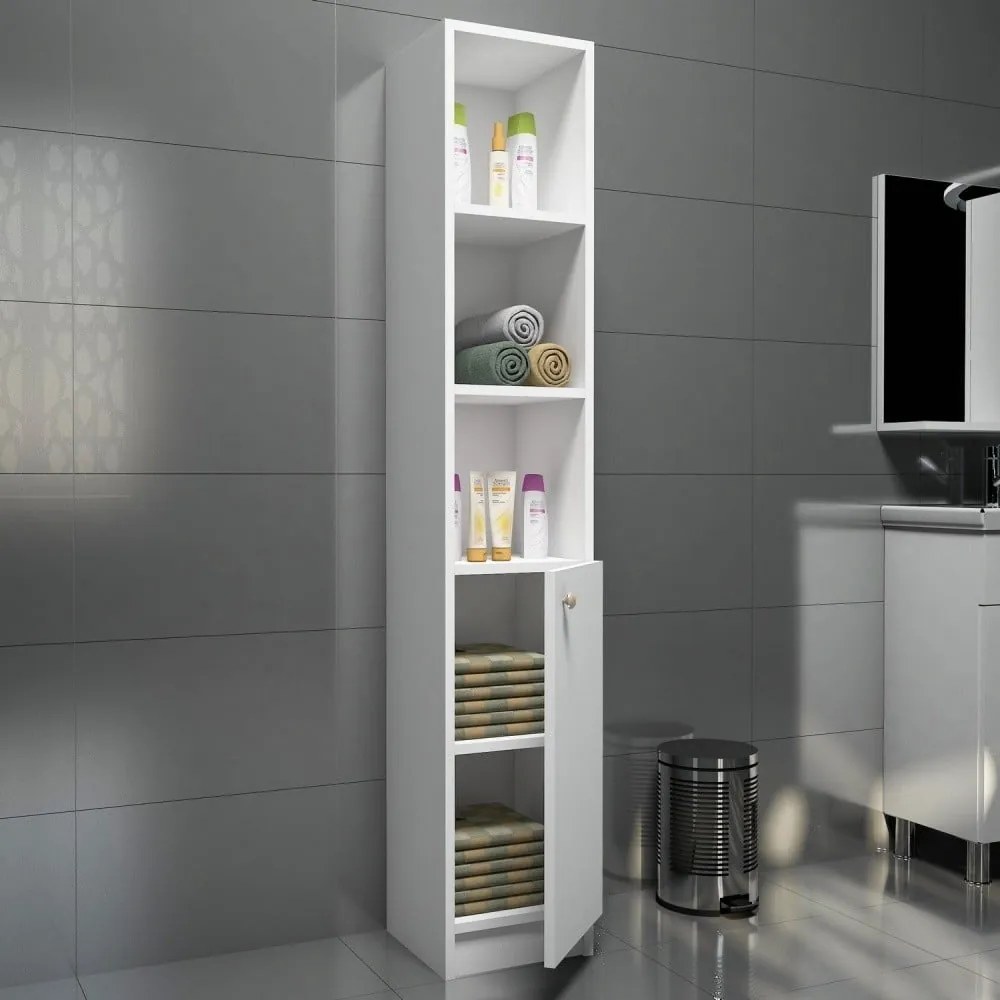 Dulap pentru baie White 30 x 170 cm