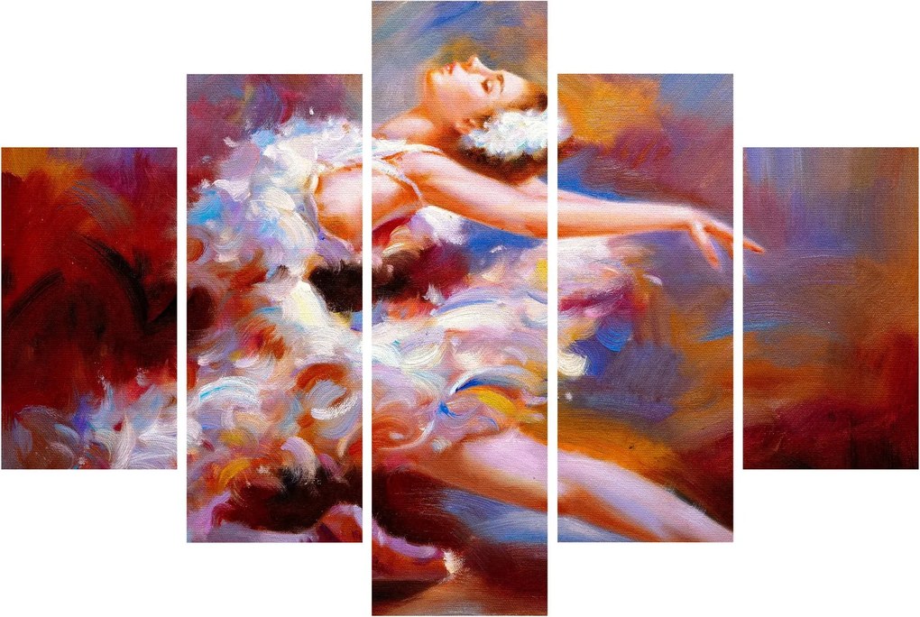 Tablou - Balerină,pictură (150x105 cm)