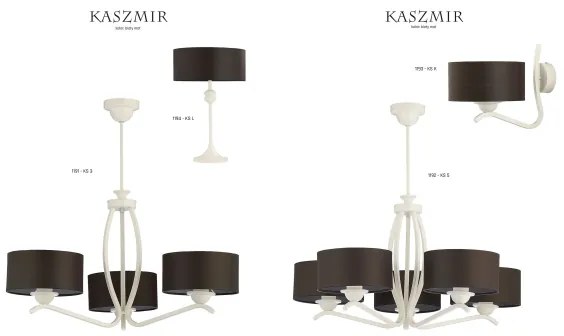 Lampa suspendata KASZMIR 3xE27/60W