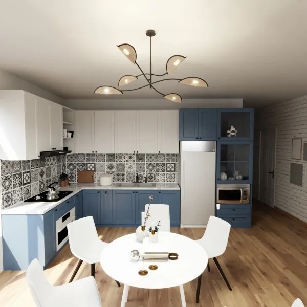 Lustră pe tijă LOTUS 6xE14/10W/230V negru/bej