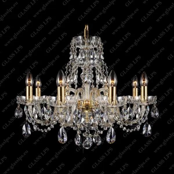 Candelabru cu 8 brate Cristal Bohemia 11 801/08/1-A