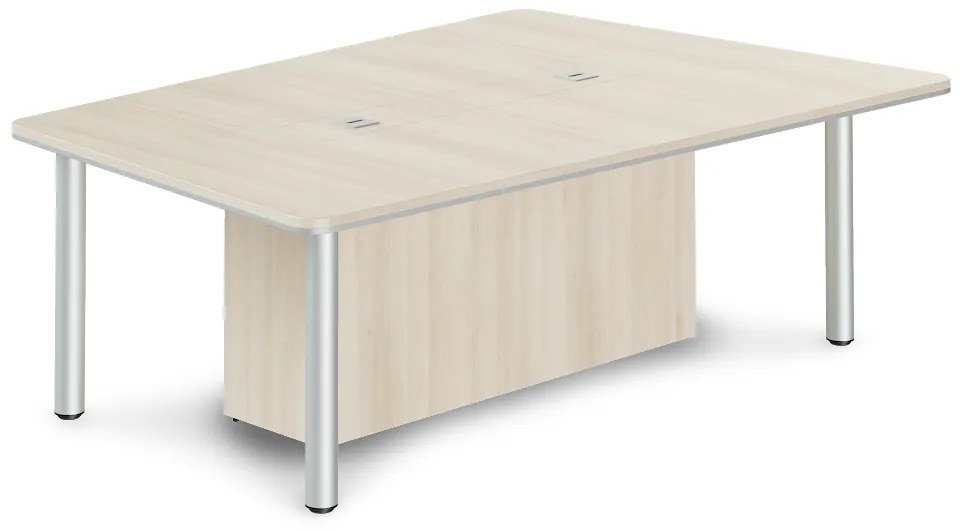 Masa de intalnire TopOffice Premium I 240 x 162,5 cm, salcam deschis