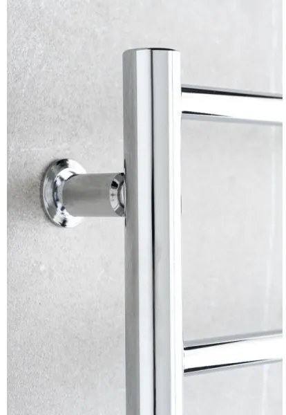 P.M.H. NAAS NS4C-M - Radiator de baie tip scară, 222 W, 121 cm, crom lucios