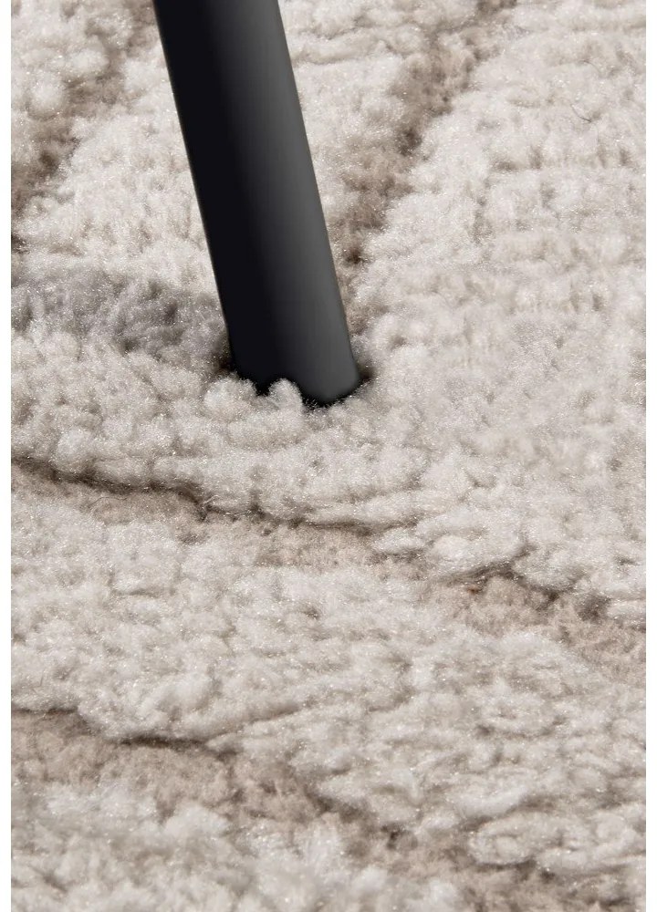 Covor bej rotund ø 200 cm Panglao New York Taupe – Elle Decoration