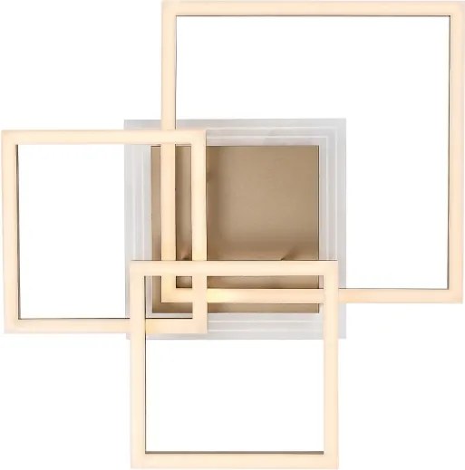 Rabalux 71488 - plafonieră LED OTTAVIA LED/40W/230V 3000K 50x50 cm auriu