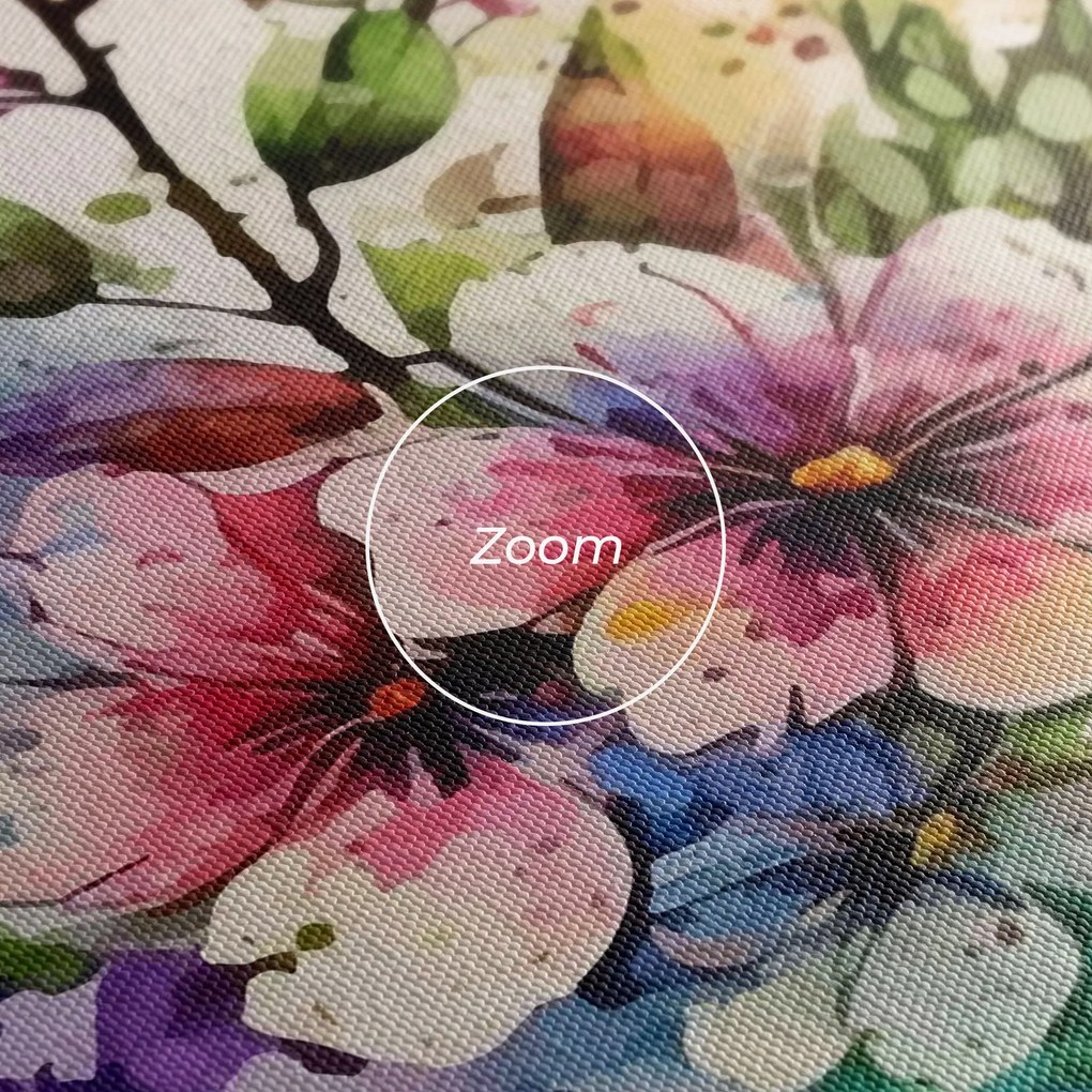 Tablou Canvas, 20x30cm, Dormitor si Living, Peisaje, Primavara, Color Mix Spring