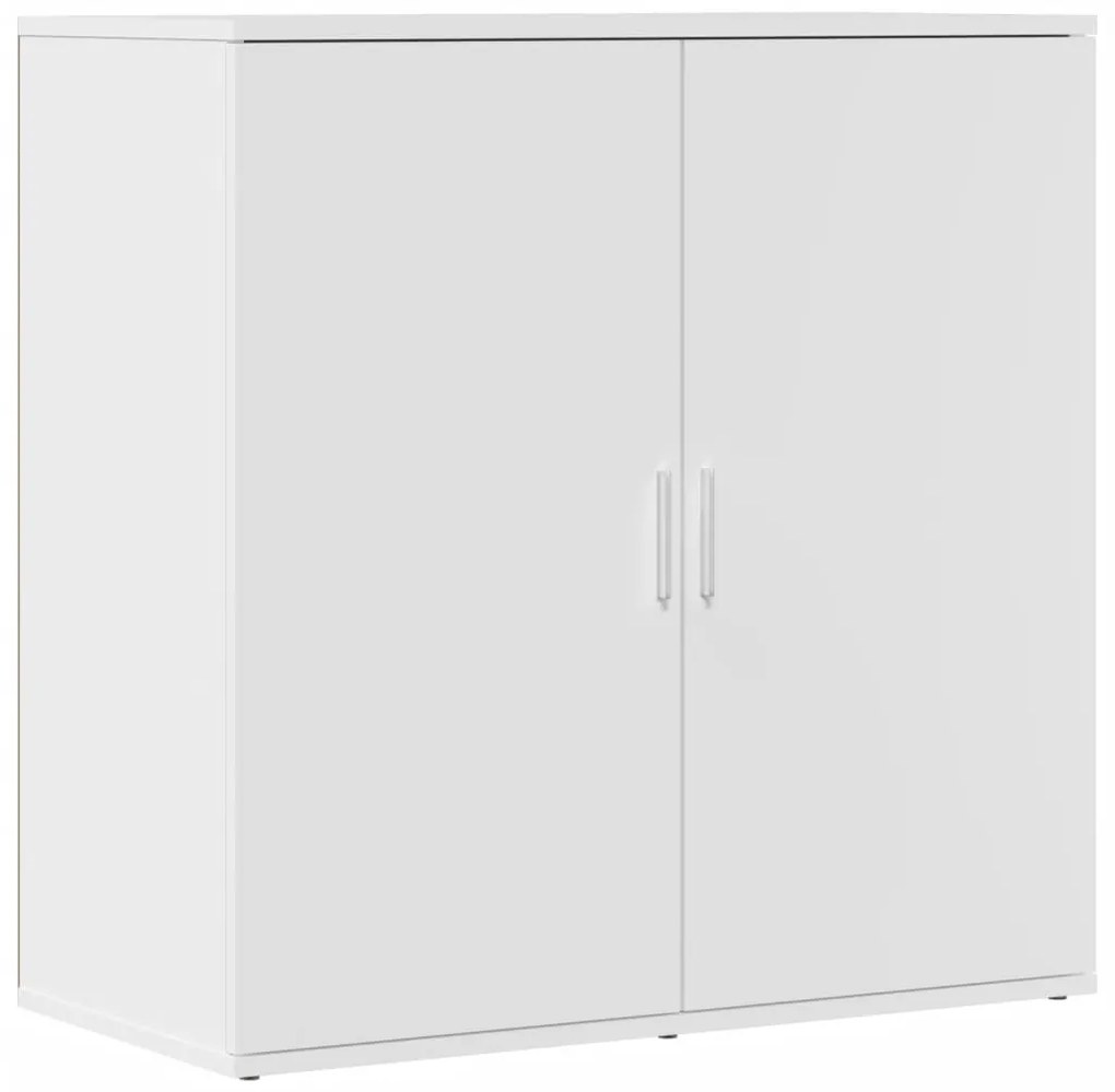 840513 vidaXL Servantă, alb, 79x38x80 cm, lemn compozit