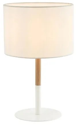 Veioza, lampa de masa design modern Hilery alb