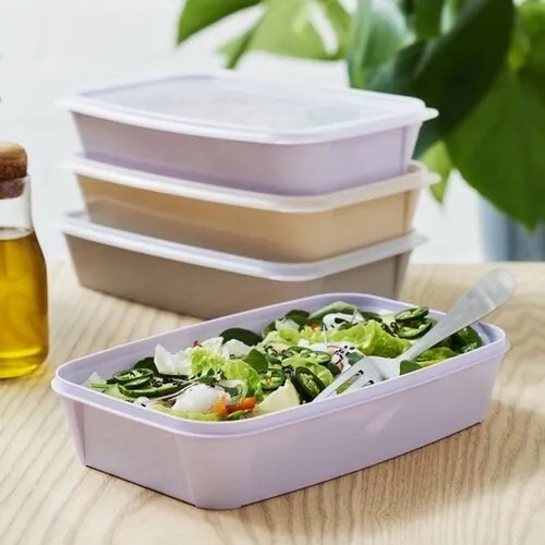 SmartStore Cutie din plastic Lunch Box, 1200 ml,latte