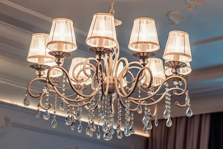 Candelabru elegant design clasic cu 10 brate Grace MYARM247-10-G