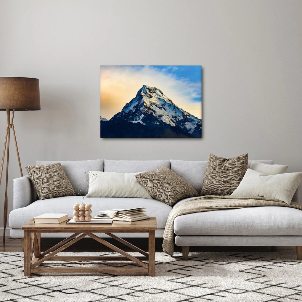 Tablou cu munții înzăpeziți, Nepal (70x50 cm)