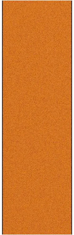 vidaXL Covoraș de intrare Altele Portocaliu și negru 120 x 400 cm