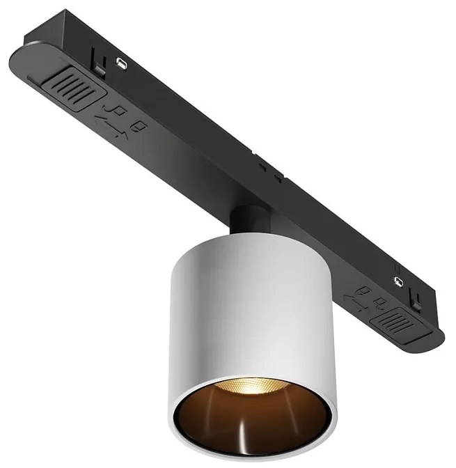 Spot LED, accesoriu pentru sina magnetica Exility, Alfa S alb