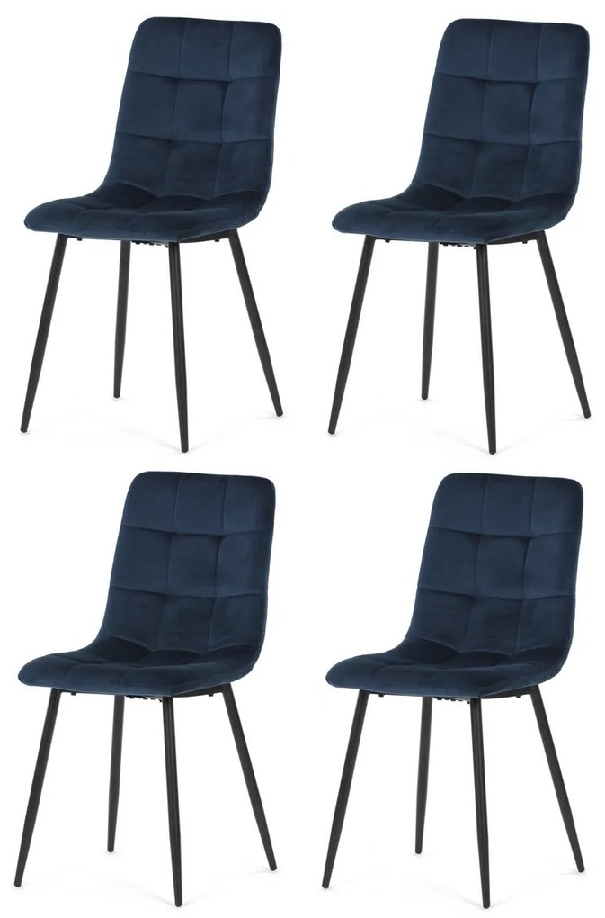 Set de scaune de sufragerie CT-281 BLUE4, 4 buc.