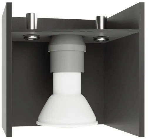 Lustră pe cablu QUAD 1 1xGU10/40W/230V negru