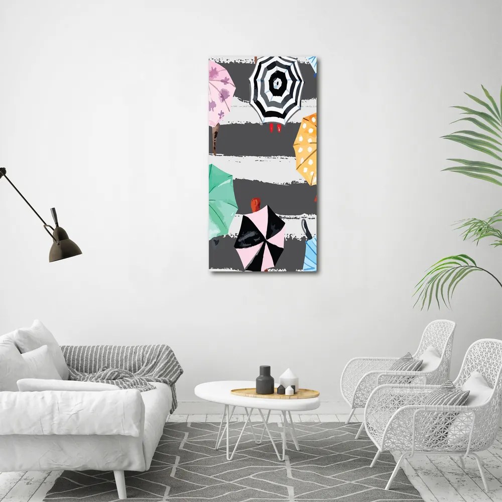 Tablou pe pânză canvas Umbrele colorate