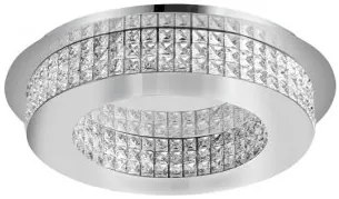 Plafoniera moderna cristal led 40W Zeffari 9361084 Nova Luce