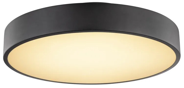 Plafoniera LED dimabila cu telecomanda design modern WISS negru 41744-48S GL