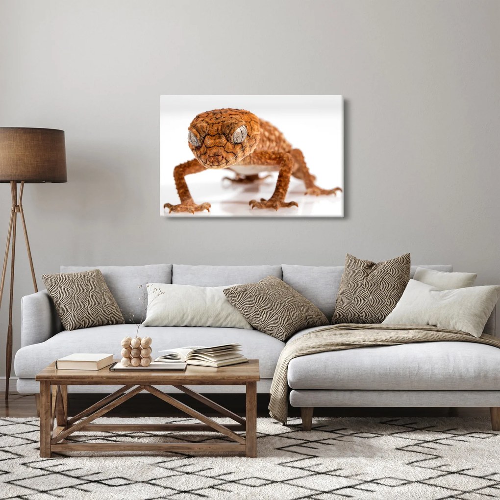 Tablou cu șopârlă (90x60 cm)