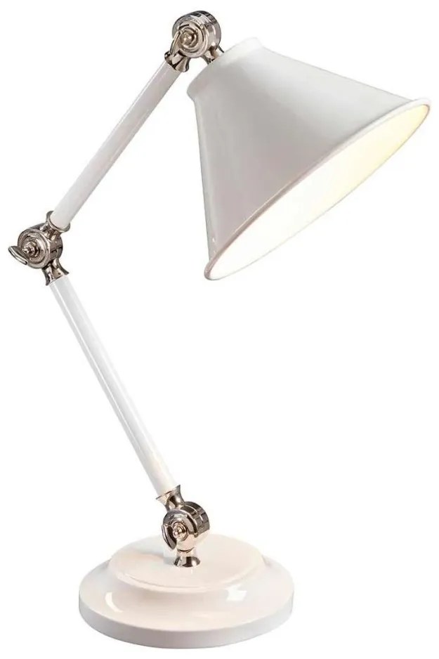 Lampă de masă Elstead PV-ELEMENT-WPN PROVENCE ELEMENT 1xE27/60W/230V alb