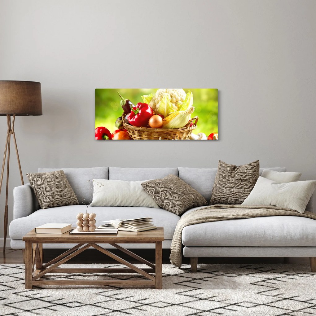Tablou - Legume (120x50 cm)