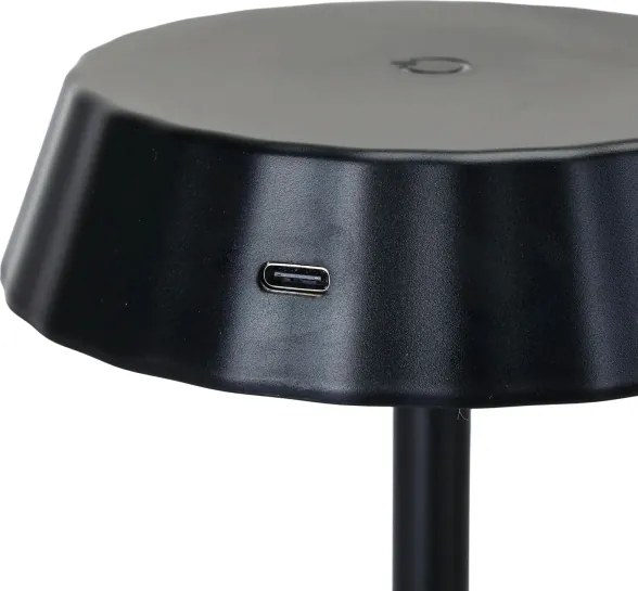 Aigostar - Lampă de birou LED reglabilă AMBIENT LED/2,4W/5V 3000-6500K neagră