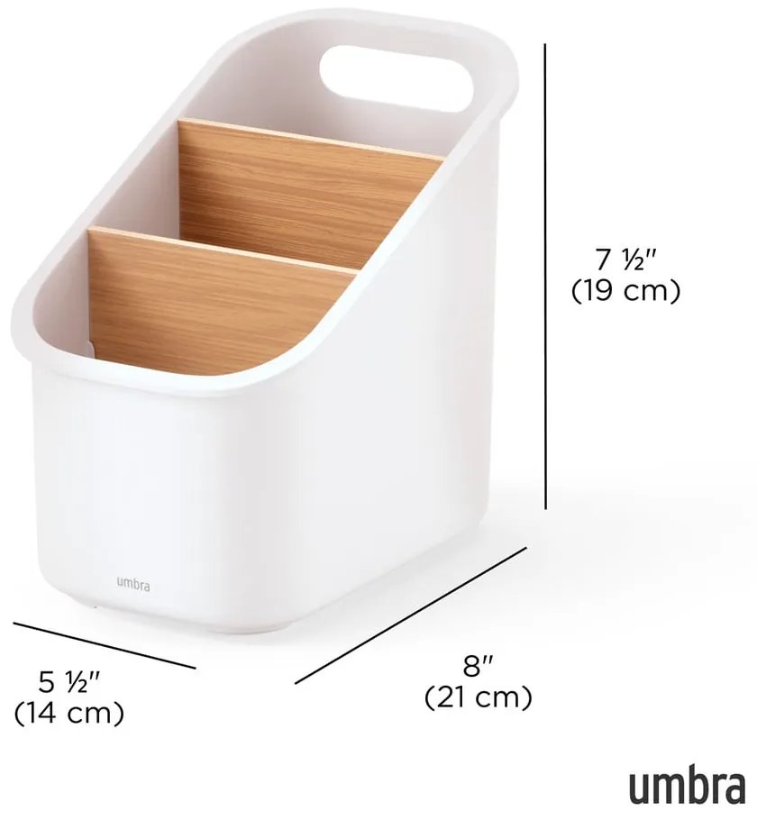 Suport pentru ustensile de bucătărie din plastic reciclat Bellwood – Umbra