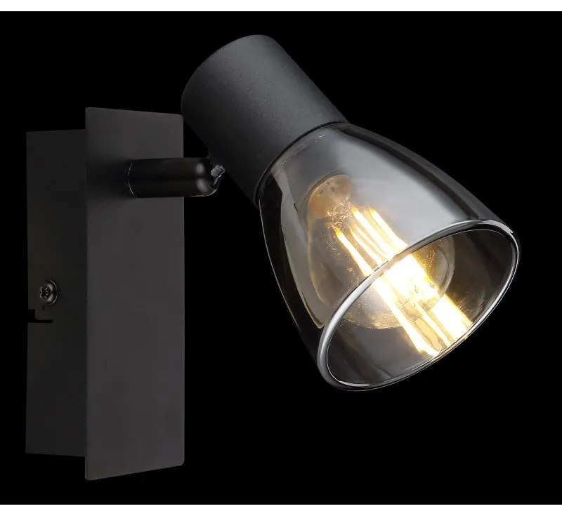 Aplica cu spot directionabil design modern CLAUDE negru