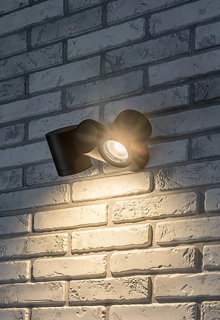 Aplica exterior cu Spoturi directionabile, Protectie IP44, Enol II GU10