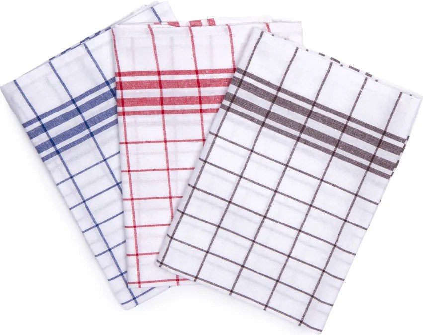 Şervet de bucătărie Trio 7, 50 x 70 cm, set 3 buc.