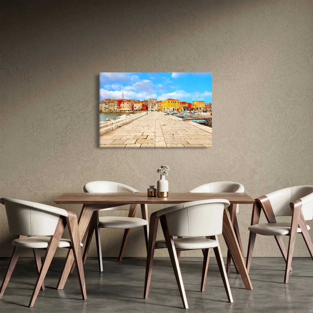Tablou - Orașul Istrian vechi Poreč, Croația (90x60 cm)