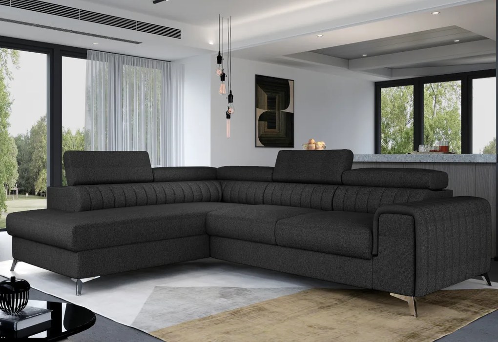 Supermobel Coltar LAURENCE, 278x92x205, monolith 84, dreapta