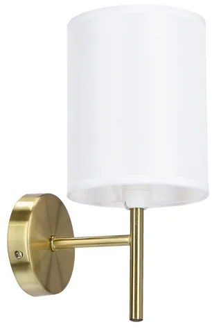 Aplică perete YAN 1xE14/40W/230V auriu