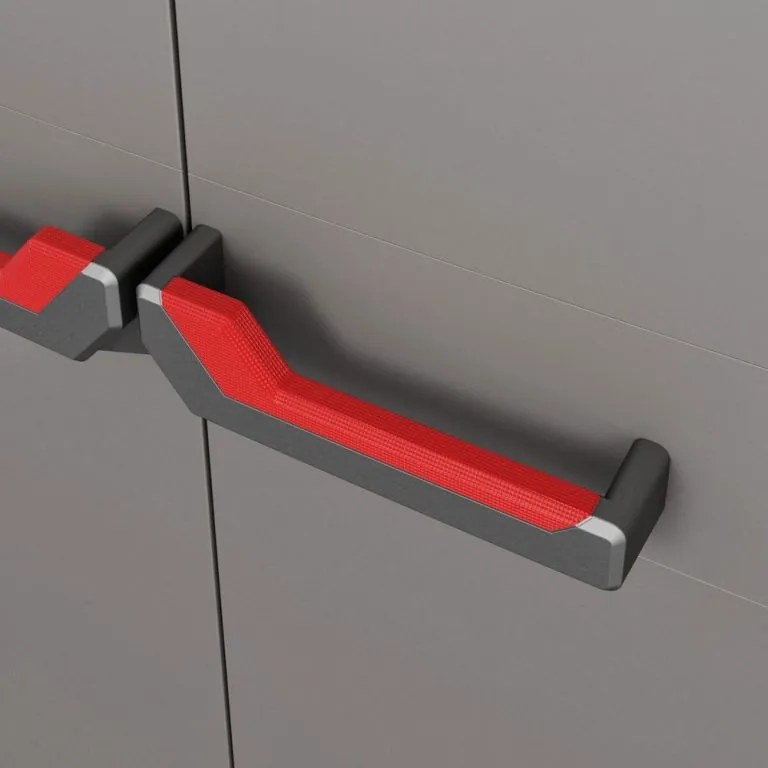 Dulap din plastic STILO LOW - 90 x 68 x 39 cm