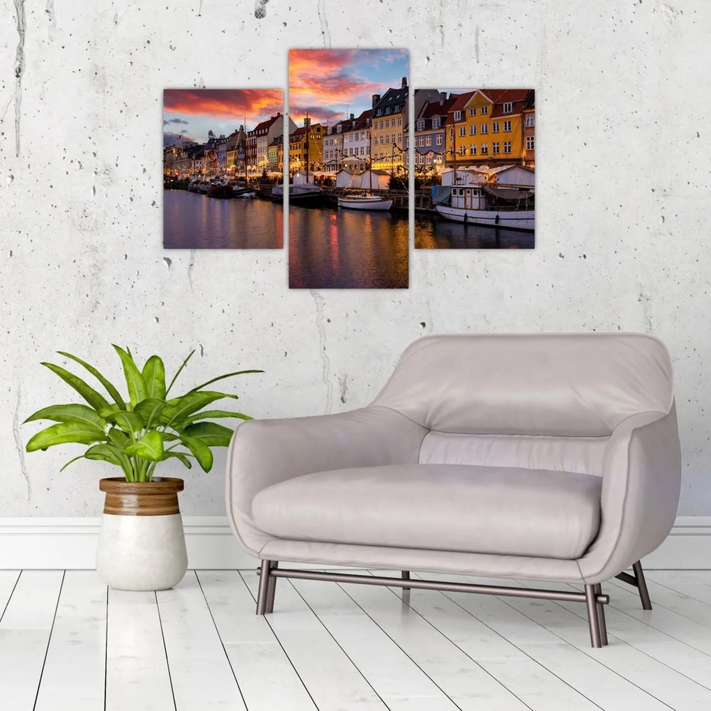 Tablou - Nyhavn, Copenhaga (90x60 cm)