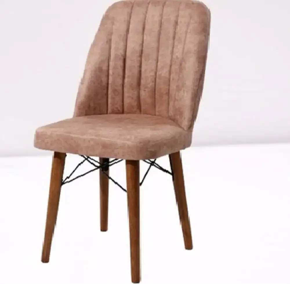 Set masa rotunda cu 2 scaune bucatarie Brigitte, alb si maro