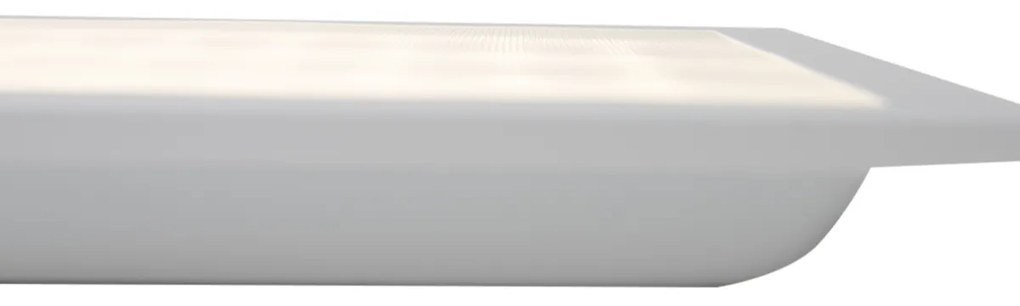 Panou LED încastrat modern alb 119,5 cm incl. LED - Fons