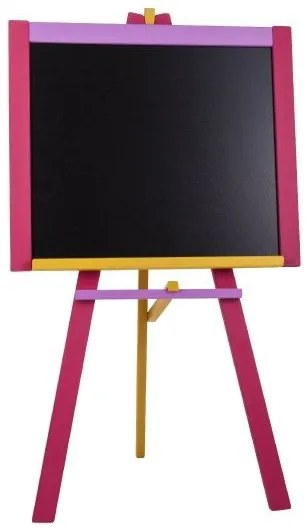 Tablă cu suport Teddies , roz , 100 x 56 cm