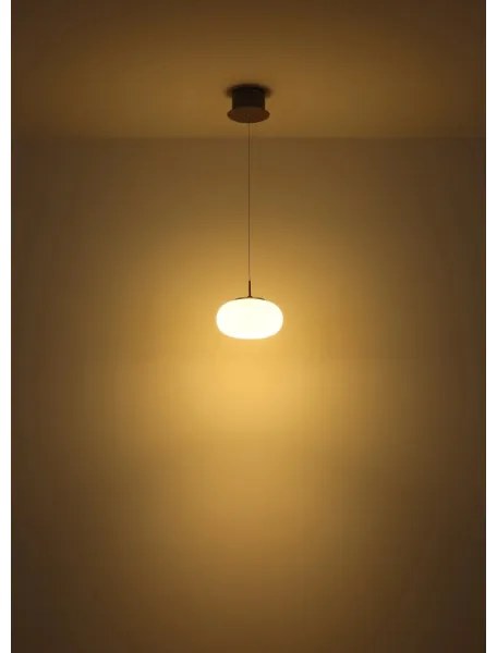 Lustră LED pe cablu Globo 15744HN QUINTARA LED/6W/230V alb