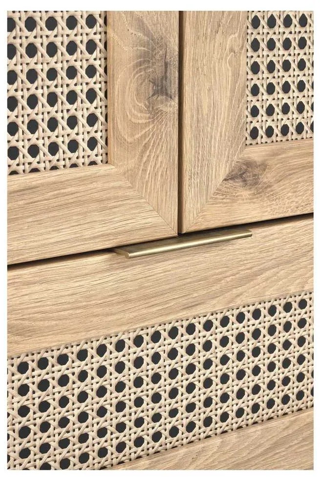 Dulap pentru haine Rustico, stejar artisan