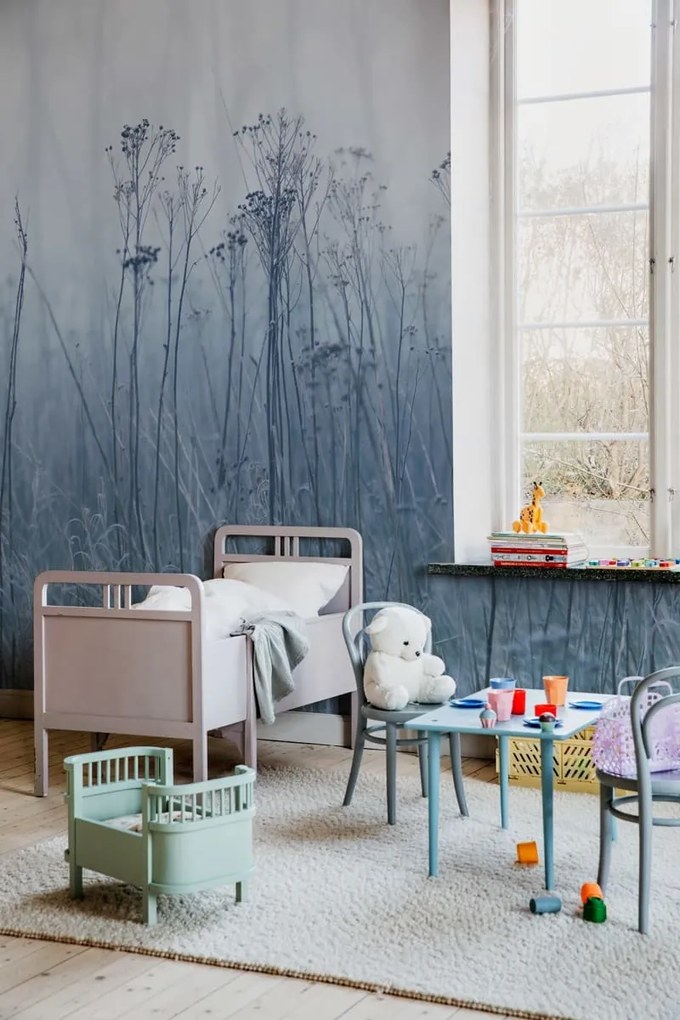 Fototapet, Autumn Haze, Blue, Rebel Walls