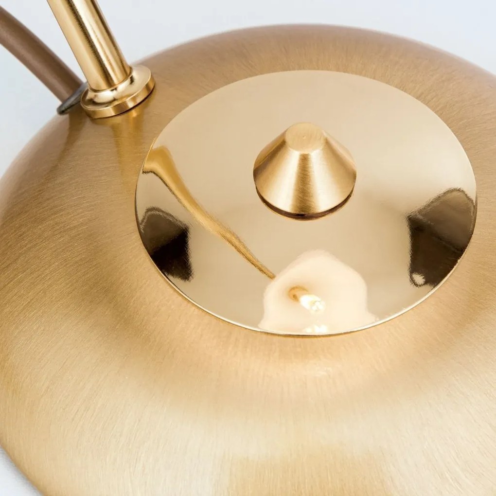 Lampa de masa design modern OPALDESIGN, auriu mat