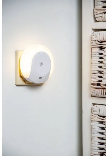 Eglo 97934 - Lumină noapte LED cu senzor TINEO 2xLED/0,4W/230V