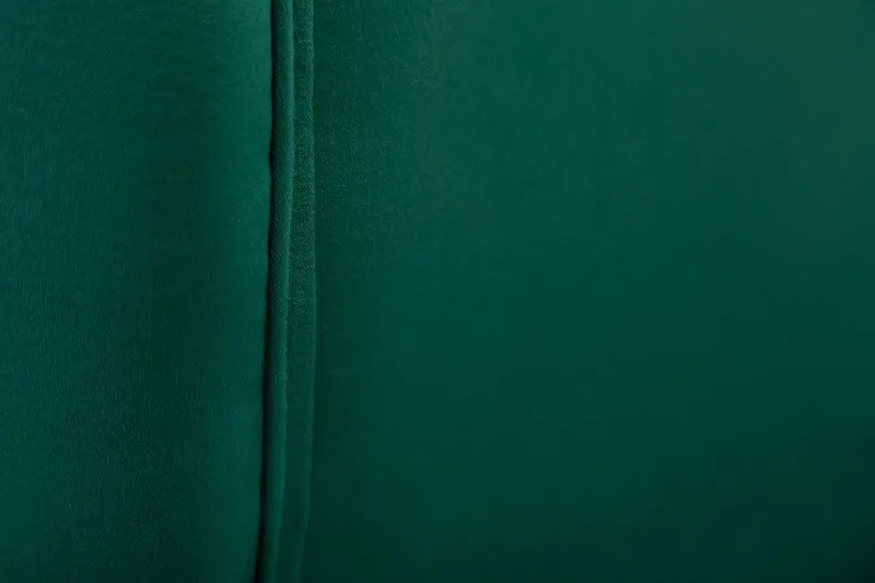 Fotoliu design elegant Noblesse, verde smarald