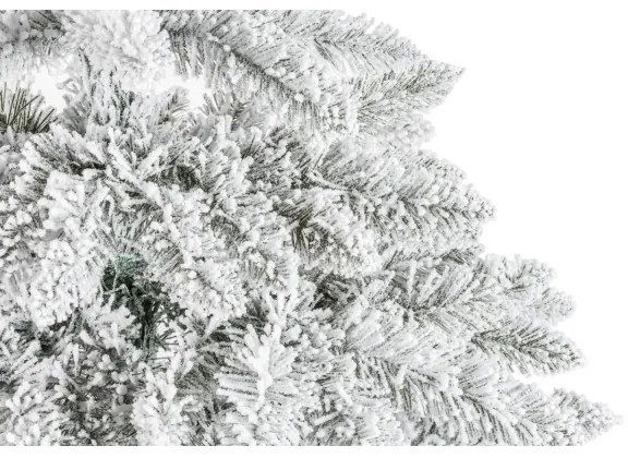 Pom de Crăciun pe trunchi NATURAL WITH SNOW 180 cm molid